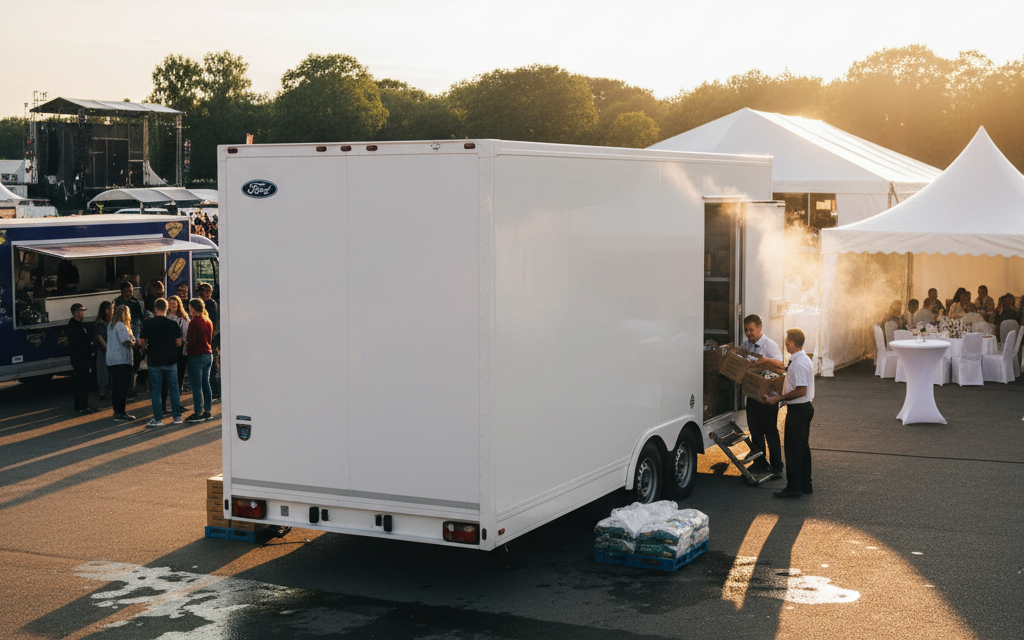Fordele ved køletrailer leje til forskellige begivenheder